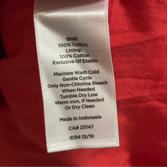 Talbots Oasis Palm Voile Fit and Flare Dress Size 2 Petite Resortwear Beach Vaca - Picture 8 of 8